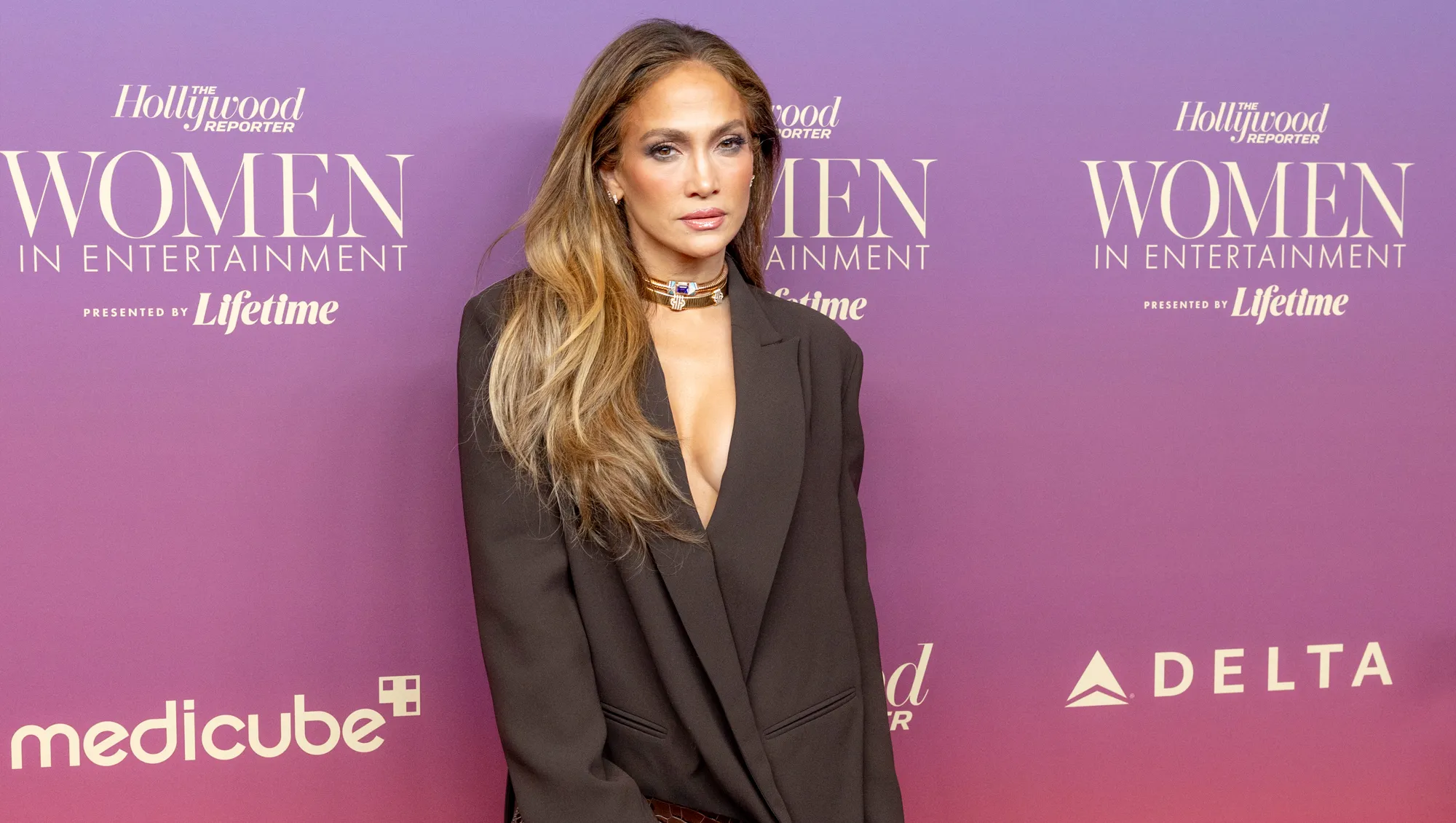 Jennifer Lopez Tweed Blazer