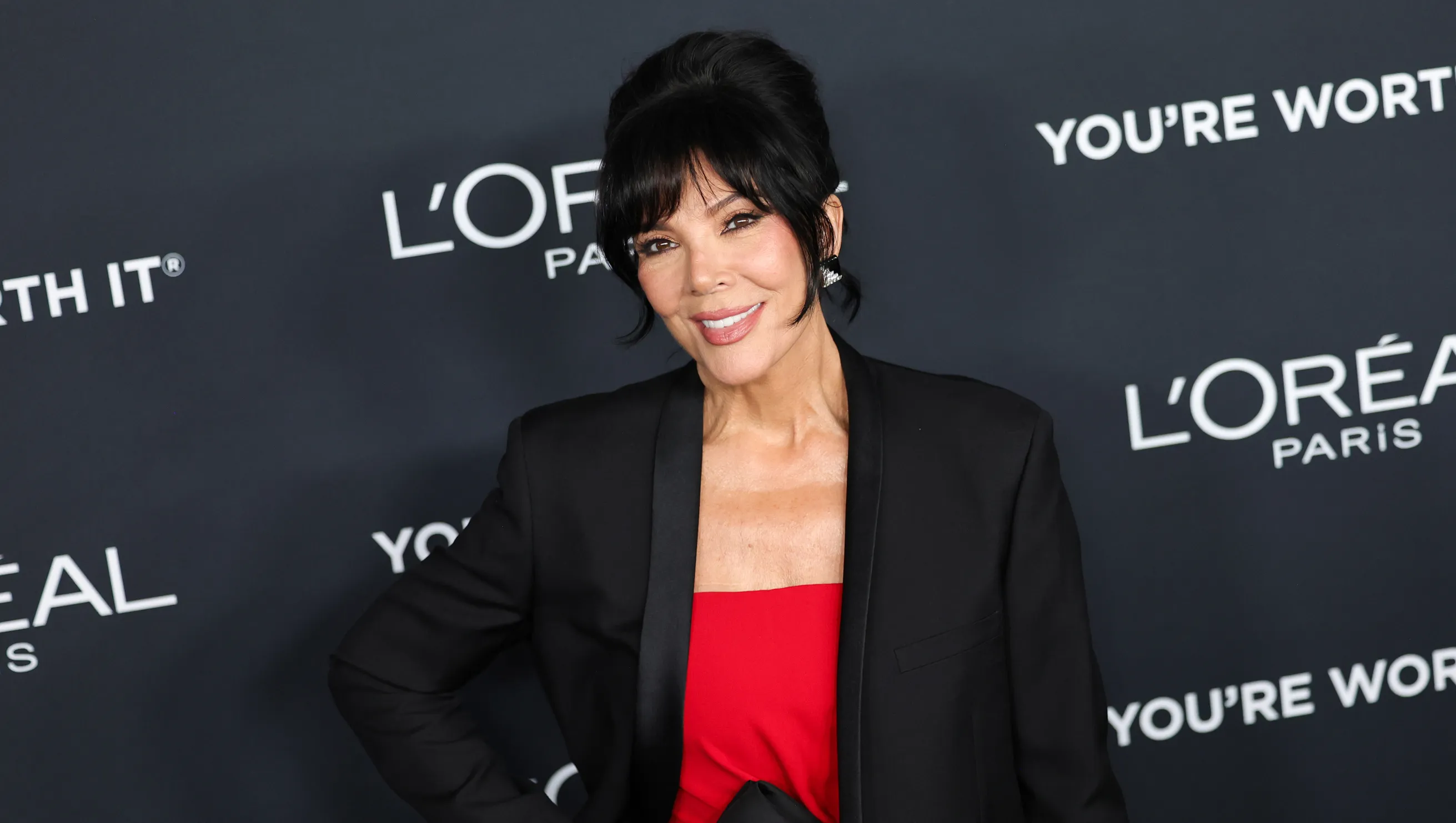LOS ANGELES, CALIFORNIA - DECEMBER 02: Kris Jenner at the 20th Anniversary of L'Or√©al Paris Women of Worth at Academy Museum of Motion Pictures on December 02, 2025 in Los Angeles, California. (Photo by Maya Dehlin Spach/FilmMagic)