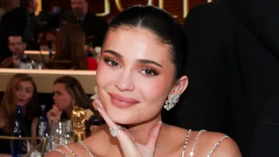 Kylie Jenner at the 83rd Annual Golden Globes held at The Beverly Hilton on January 11, 2026 in Beverly Hills, California. (Photo by Christopher Polk/2026GG/Penske Media via Getty Images)