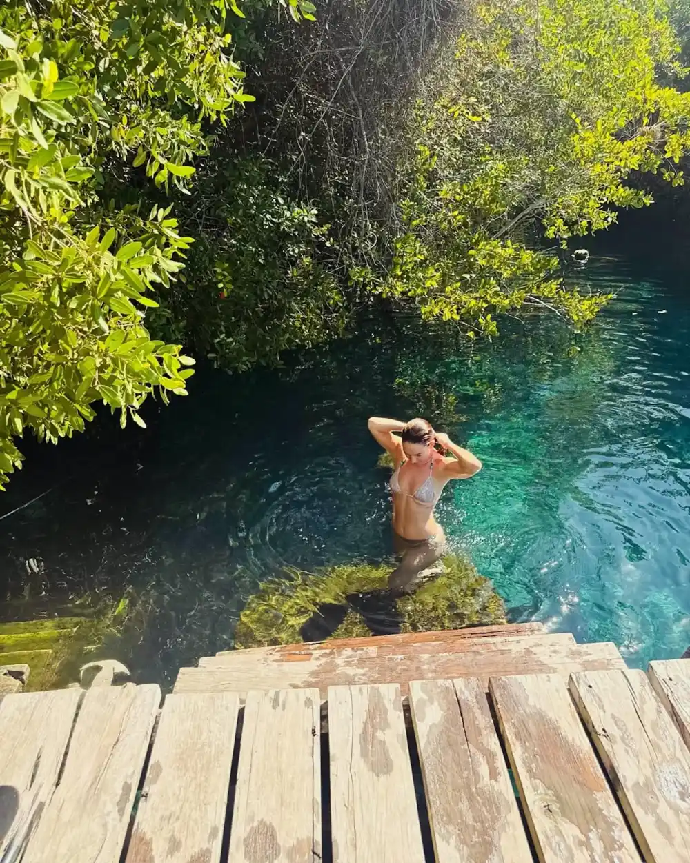 Lily James Flaunts Her Bikini Body During Girls' Trip at 5-Star Mexico Hotel: 'Special Place and Memories'