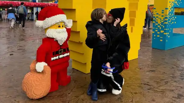 Nikki Garcia Defends Kissing Her 5 Year Old Son on the Lips at Theme Park