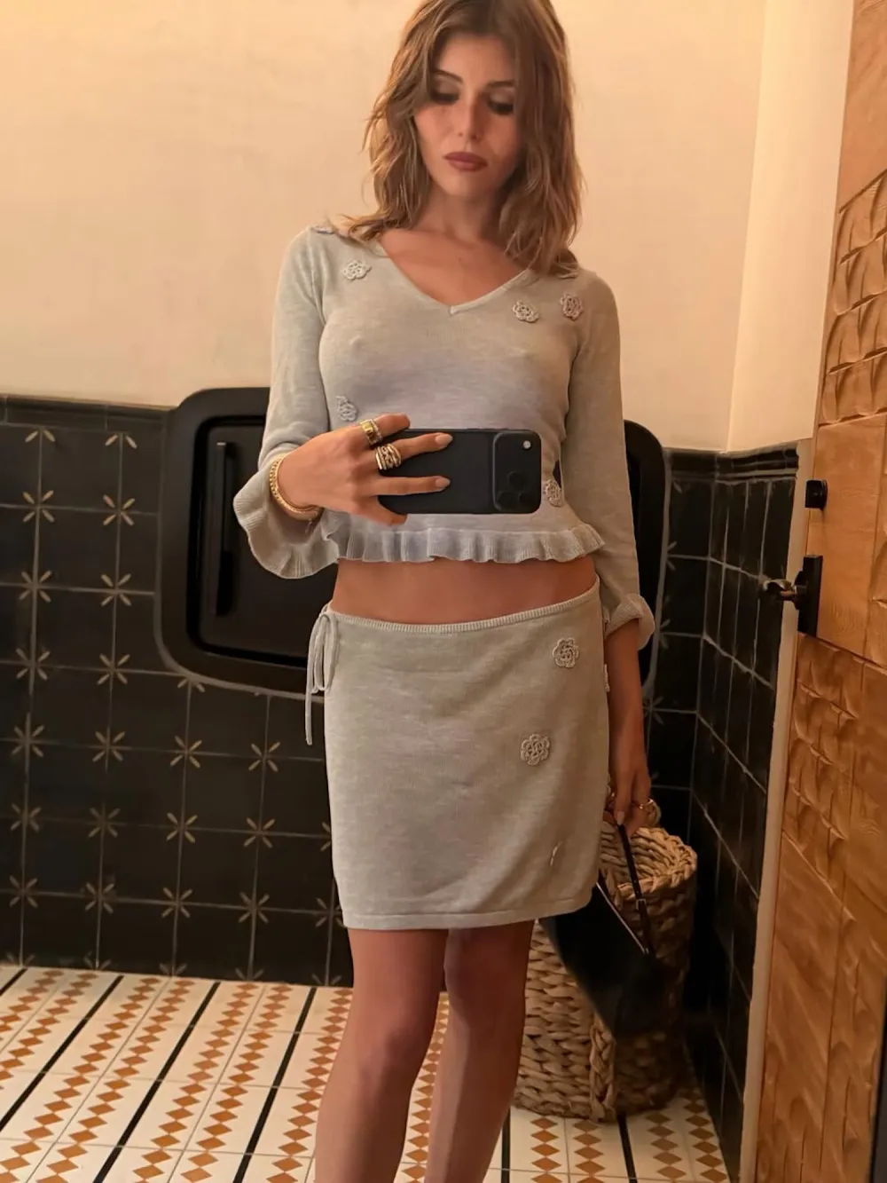 Bikini-Clad Olivia Jade Giannulli Enjoys a Stylish Beach Day and Goes Braless Underneath Knit Top