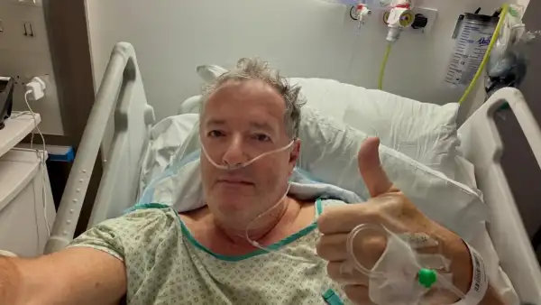 piers morgan hospitalized