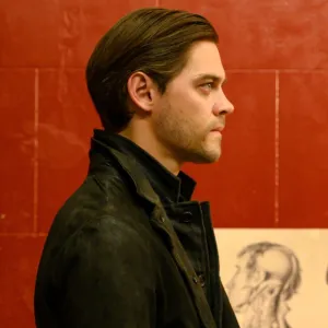 Tom Payne and Michael Sheen in Prodigal Son