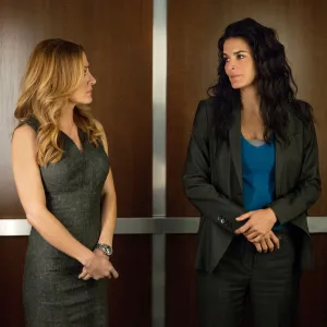 Sasha Alexander and Angie Harmon in Rizzoli & Isles