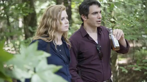 Amy Adams and Chris Messina in Sharp Objects