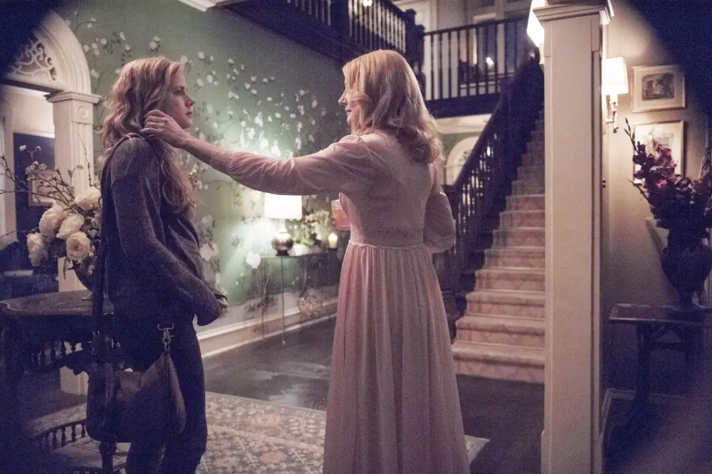 Amy Adams and Patricia Clarkson in Sharp Objects