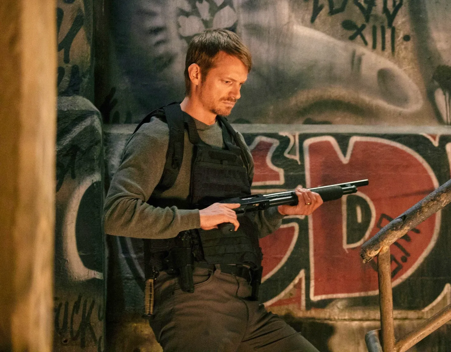 Joel Kinnaman in Silent Night