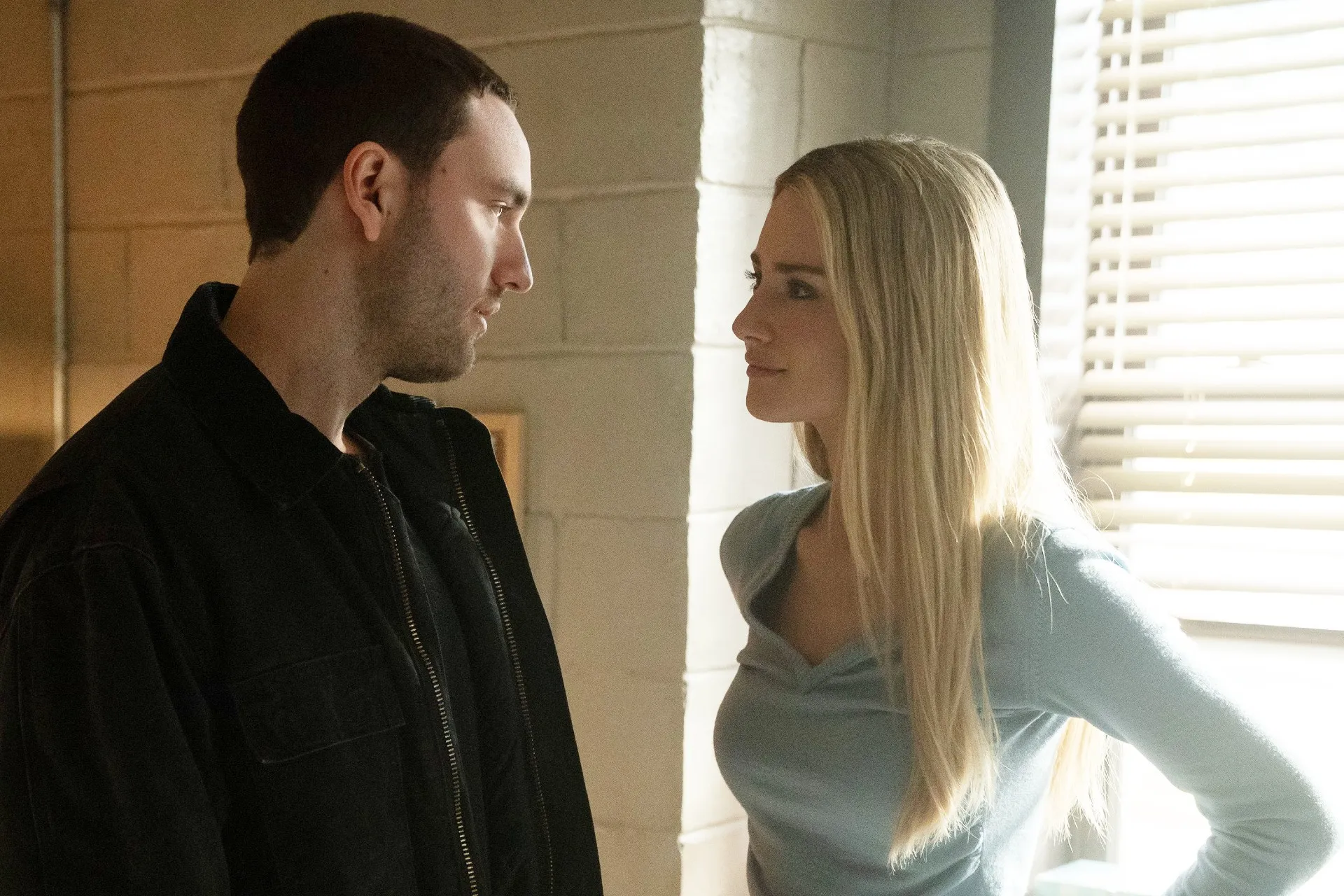 Jackson White and Grace Van Patten in Tell Me Lies season 3