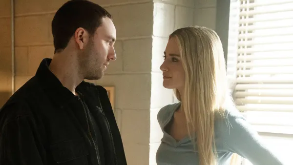 Jackson White and Grace Van Patten in Tell Me Lies season 3