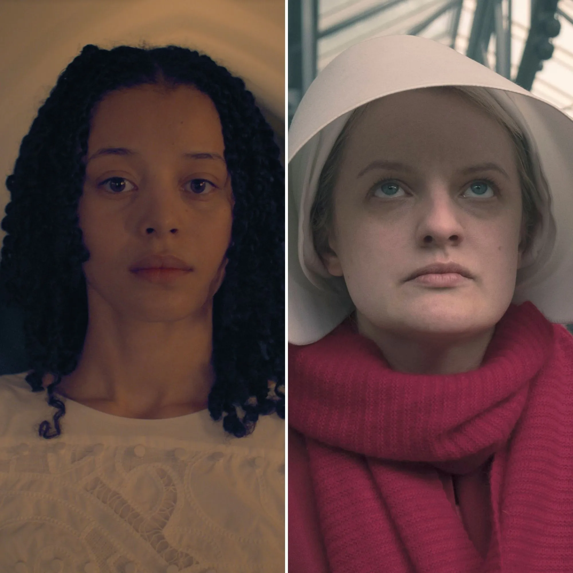 Chase Infiniti Didn't Meet Elisabeth Moss While Filming Handmaid's Tale Spinoff