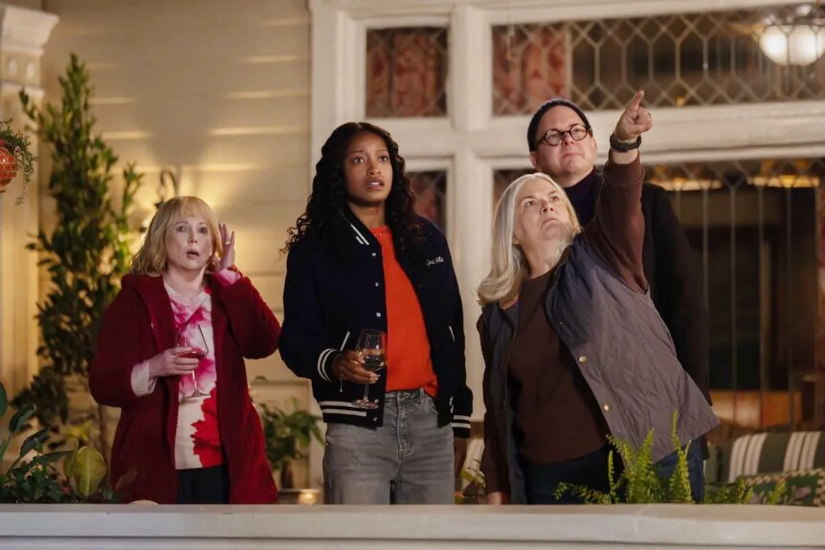 Keke Palmer and the cast of The 'Burbs