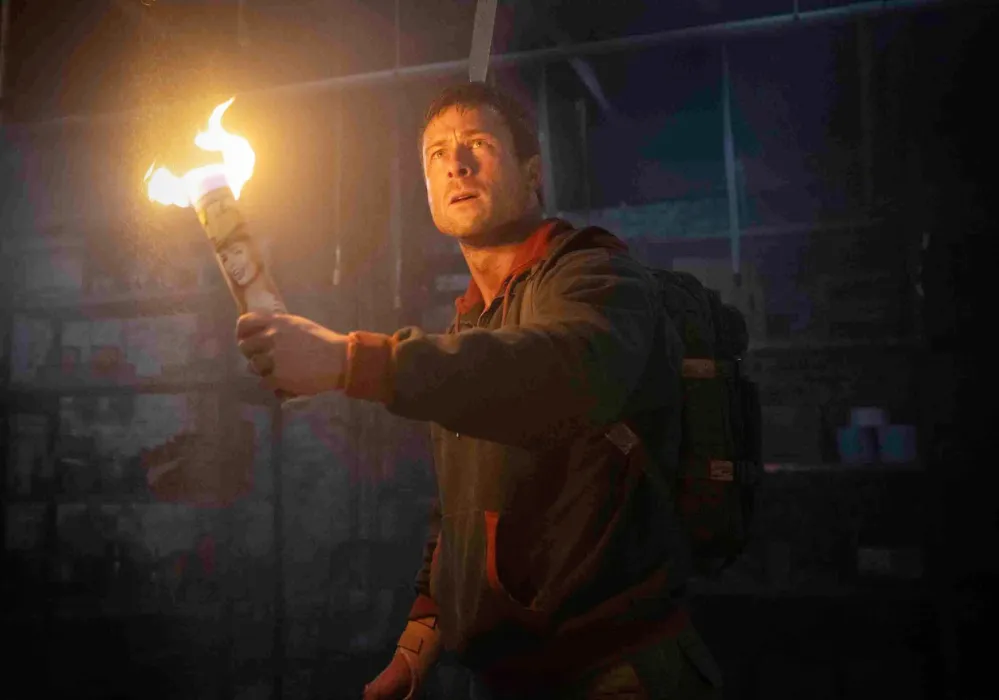 Glen Powell in The Running Man