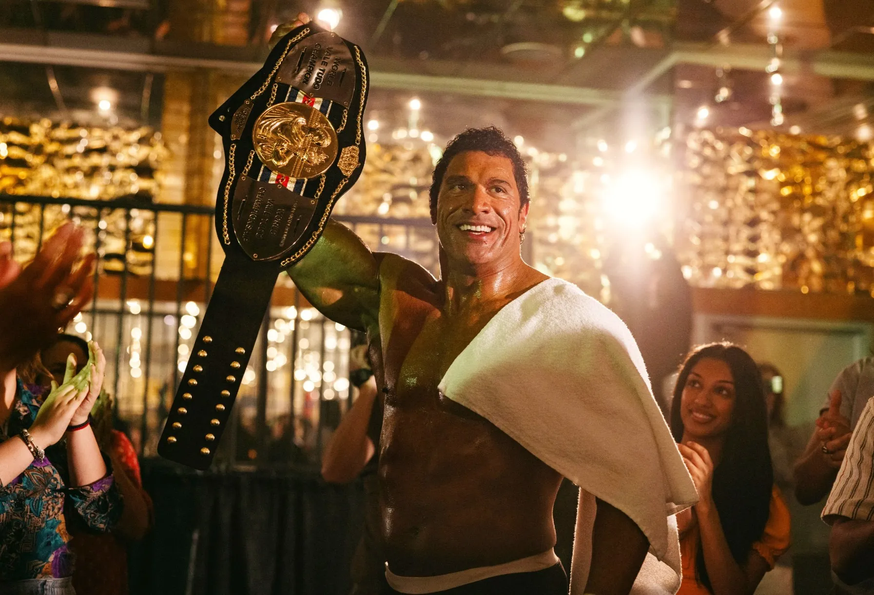 Dwayne Johnson in The Smashing Machine