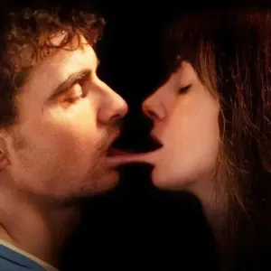 Dave Franco and Alison Brie in Toegther's movie poster