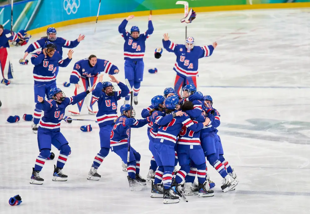 President Trump Shades Team USA Womens Hockey Team in Call With Mens Team in Locker Room