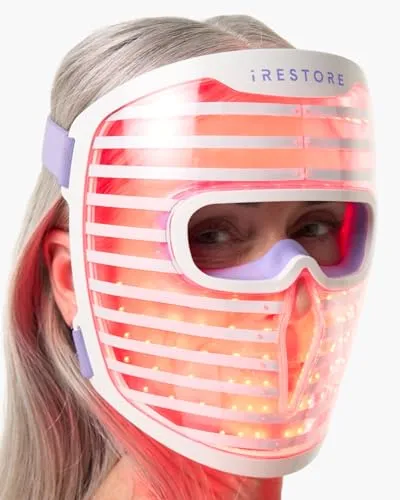 Save 50% On This Red Light Therapy Mask That Targets Wrinkles & Dark Spots