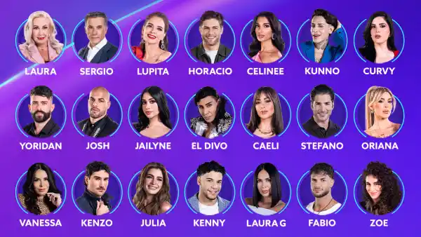 Celebridades confirmadas en 'La Casa de los Famosos 6'.