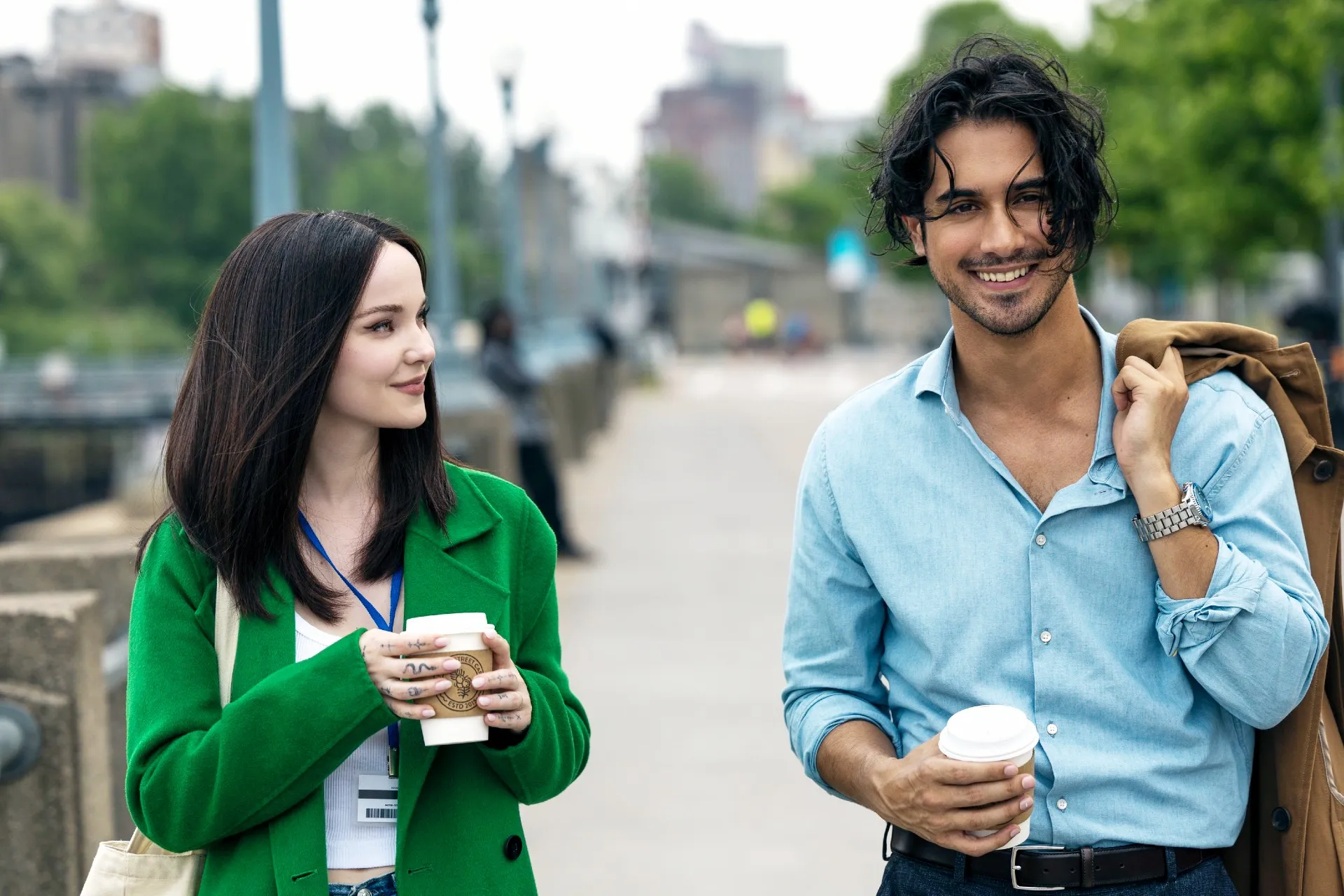 Dove Cameron and Avan Jogia in 56 Days