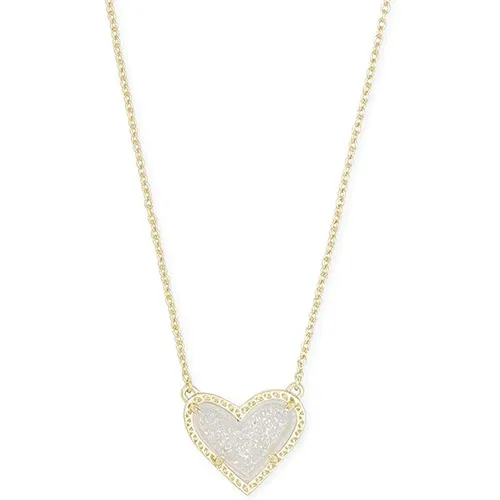 Kendra Scott Ari Heart Gold Pendant Necklace