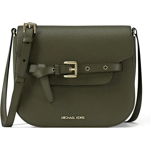 Michael Kors Emilia Small Saddle Crossbody Bag