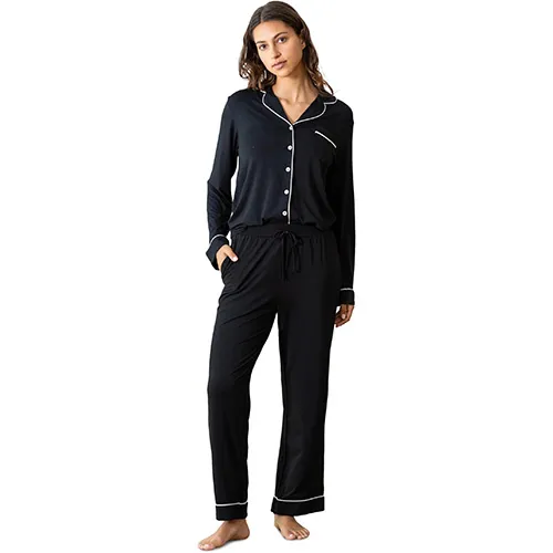 Cozy Earth Bamboo Long-Sleeve Pajama Set