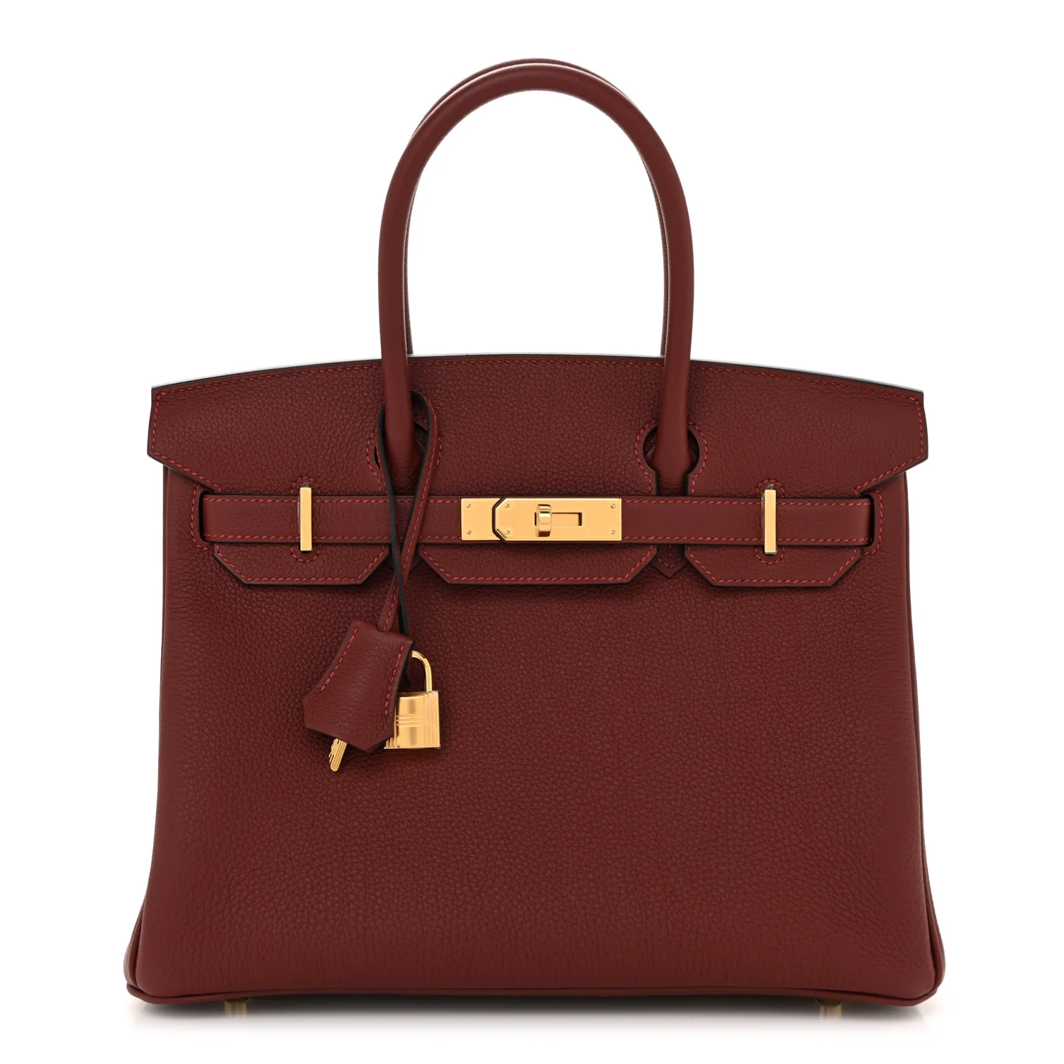 Hermes Togo Birkin 30 Rouge H