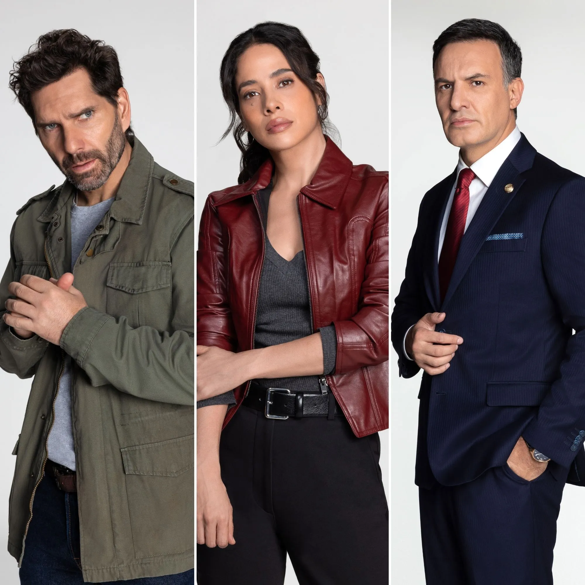 Araph Betke, Fátima Molina y Alex de la Madrid