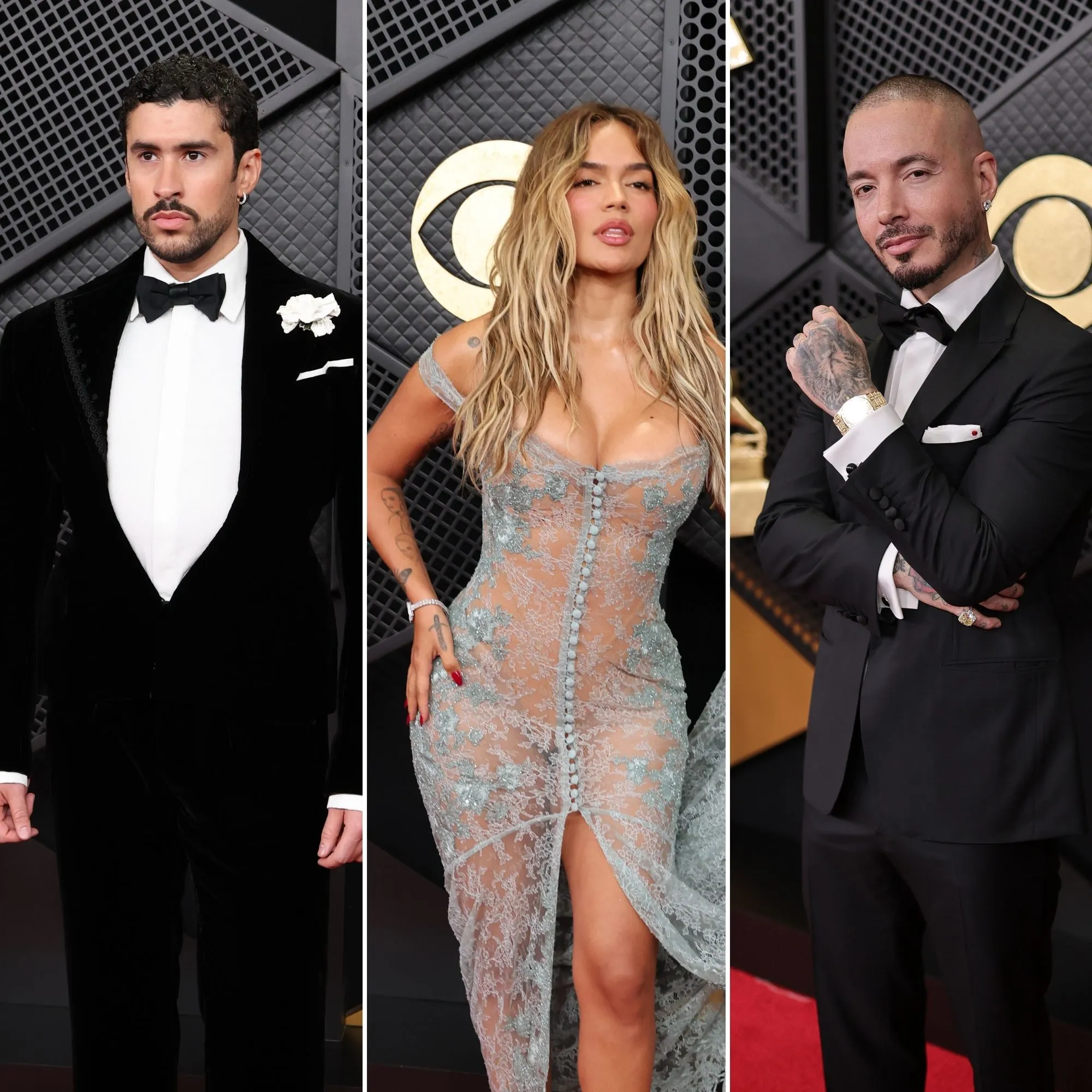 Bad Bunny, Karol G y J Balvin