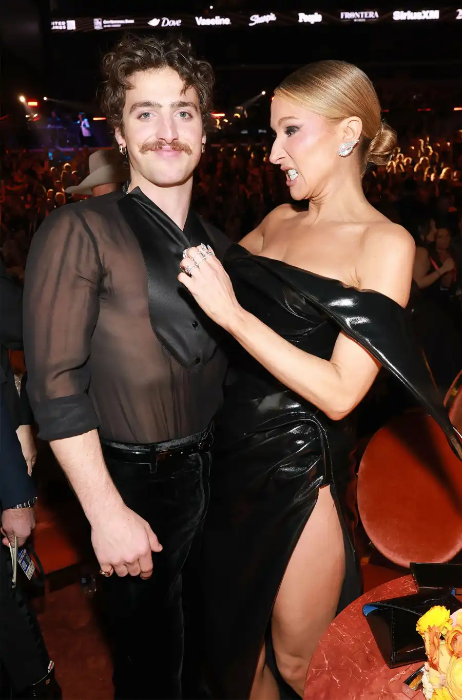 Benson Boone and Nikki Glaser Grammys What You Didnt See on TV