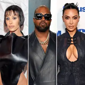 Bianca Censori Calls Kanye West a Really Awesome Dad Kim Kardashian