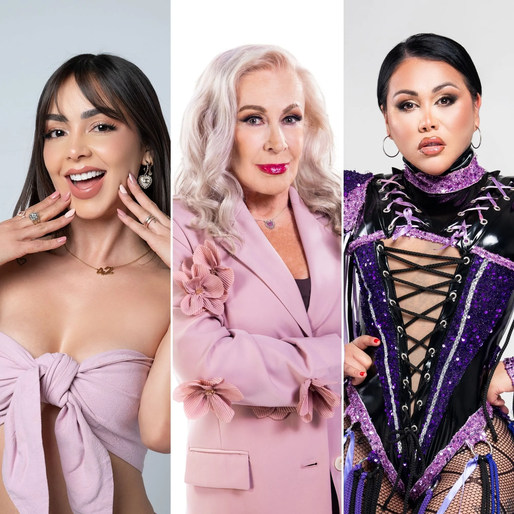 Caeli, Laura Zapata y Yina Calderón