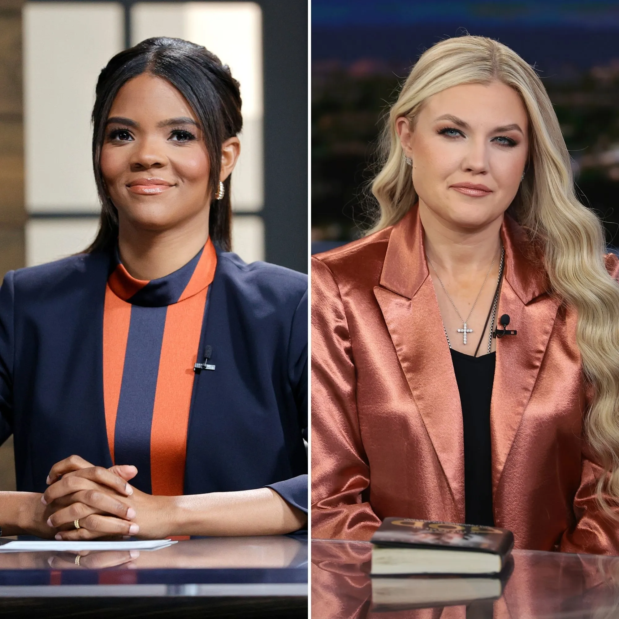 Candace Owens Claimed Erika Kirk Lied About Single Mother Upbringing GettyImages-1315082146 GettyImages-2250859050