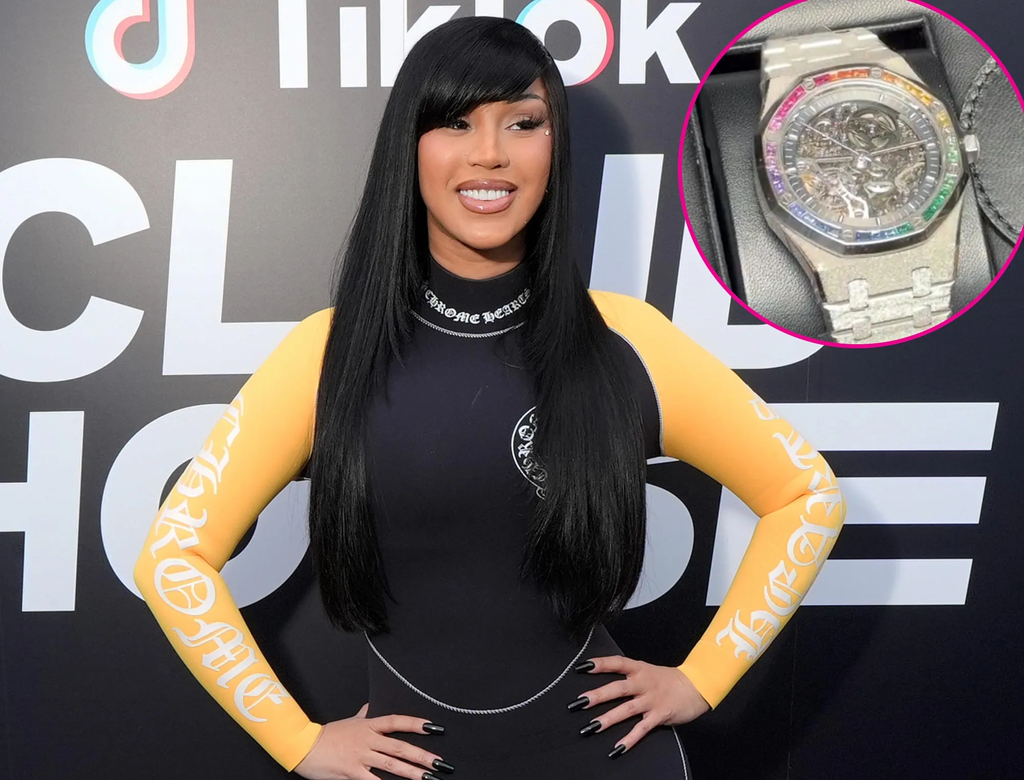 Cardi B Treats Herself to a Splashy 500K Watch Amid Stefon Diggs Split Rumors