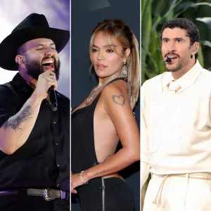 Carín León, Karol G y Bad Bunny