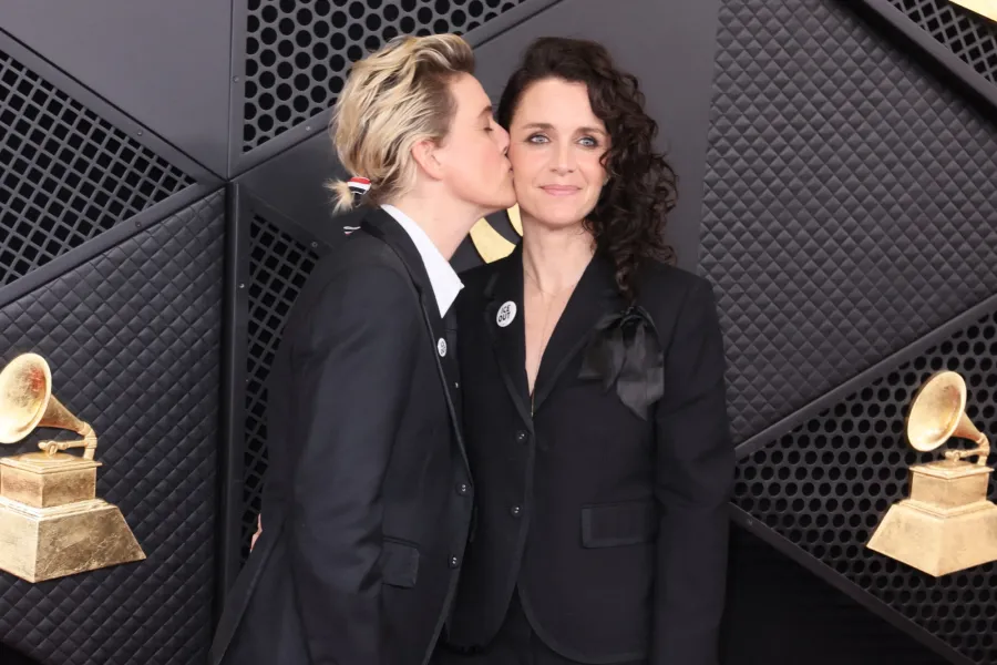 Celebrities Pack on PDA at Grammy Awards Over the Years Brandi Carlile