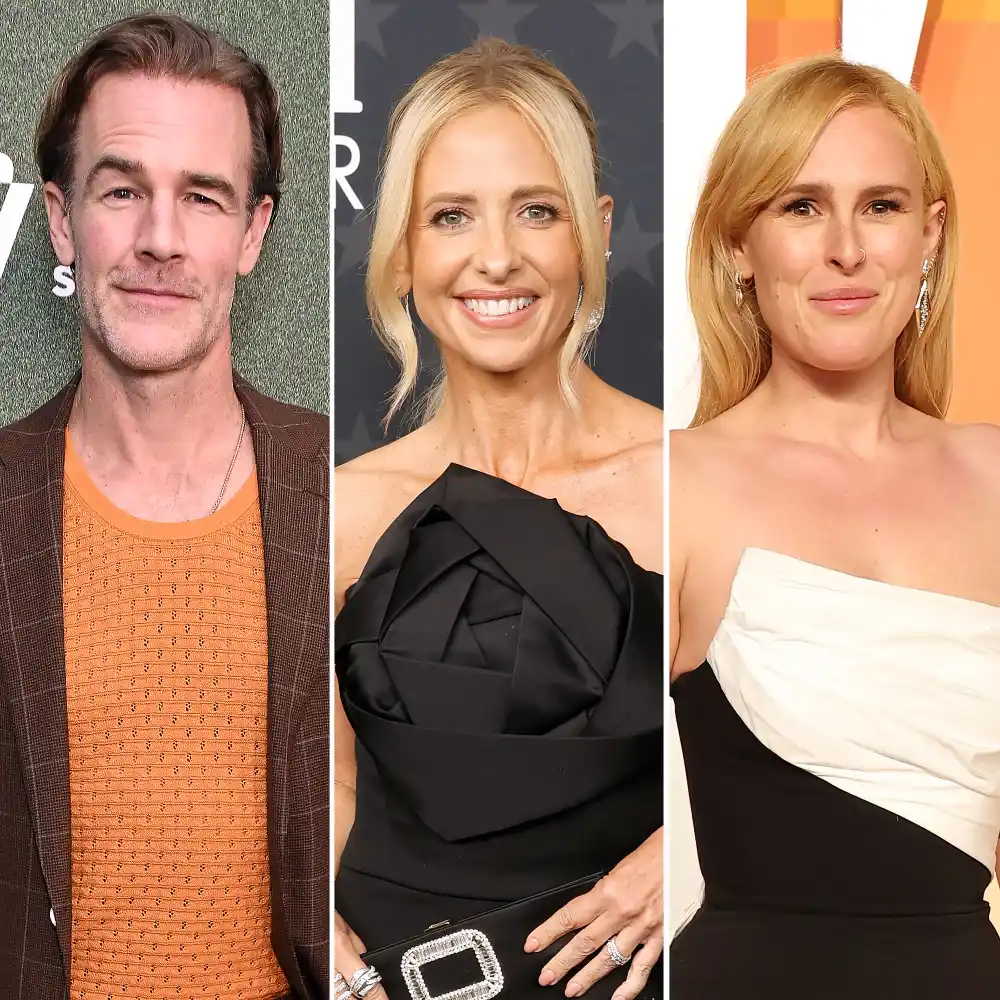 Celebs React to James Van Der Beek Dead Sarah Michelle Gellar Rumer Willis