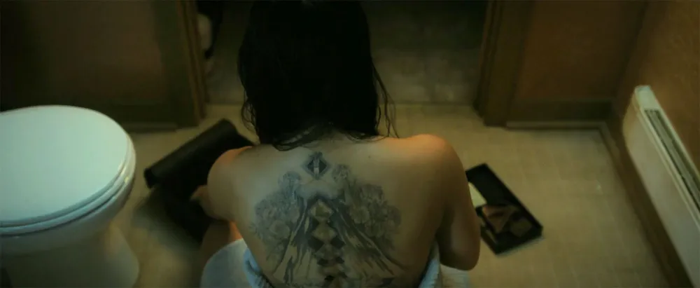 Cross Jeanine Mason Reveals Plans to Copy Characters Massive Back Tattoo