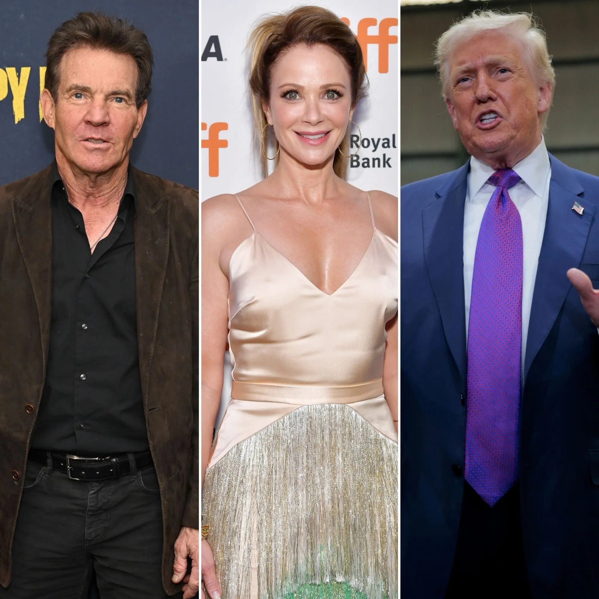 Dennis Quaids Costar Lauren Holly Glad She Got to Slap Him Amid His Trump Support