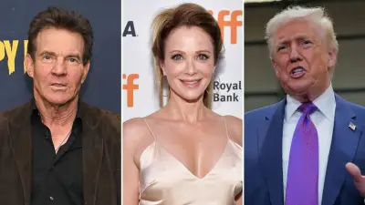 Dennis Quaids Costar Lauren Holly Glad She Got to Slap Him Amid His Trump Support