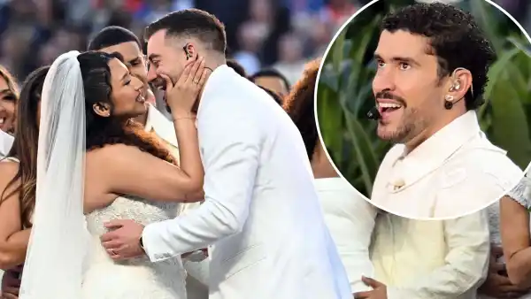 Eleisa “Elli” Aparicio y Thomas “Tommy” Wolte, la pareja real que se casó en el Super Bowl.