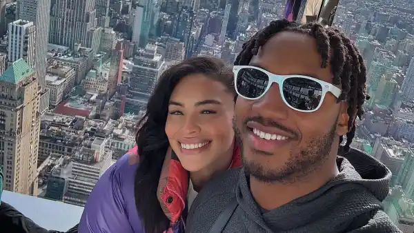 Feature Antonio Gibson Pregnant Wife Victoria Explains Why Shes Sitting in the Nosebleeds at Super Bowl 2026