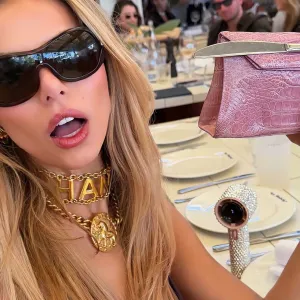 Feature Brooks Nader Parties in Sexy Dress After Suffering Food Poisoning on Flight