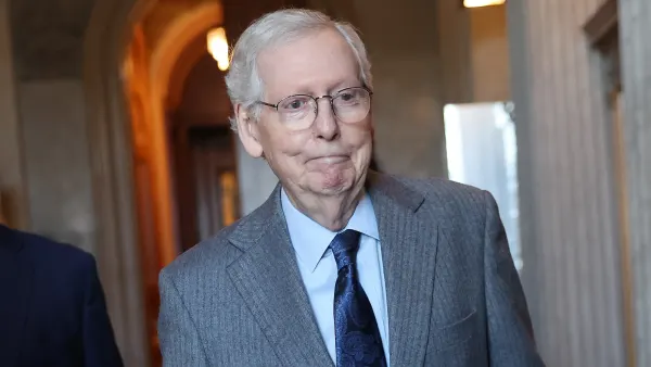 Senators Continue Work On Capitol Hill - Mitch McConnell Hospitalized