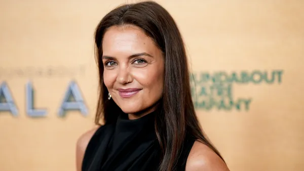 Katie Holmes at Roundabout Theatre Company's 2024 Gala held at Ziegfeld Ballroom on March 4, 2024 in New York City.
