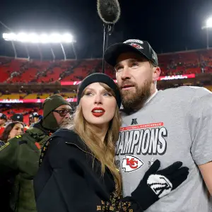 Travis Kelce Jokes the Best Way to Find a Girlfriend Is to ‘Start a Podcast With Your Brother’