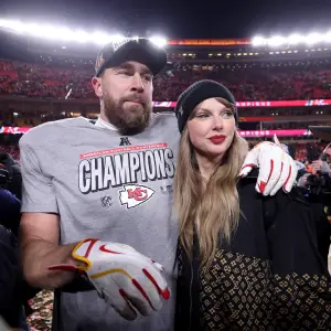 Travis Kelce Sings Along to Mashup of Taylor Swifts So High School