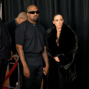 Kanye West and Bianca Censori