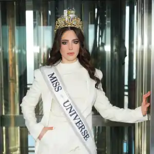 Miss Universe Fatima Bosch Collapses on Parade Float