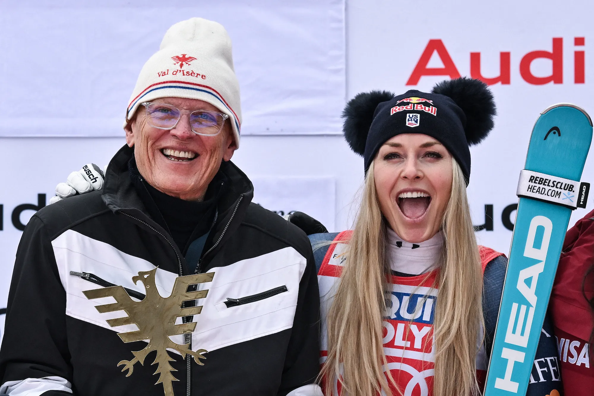 GettyImages-225214849 Lindsey Vonn and Dad